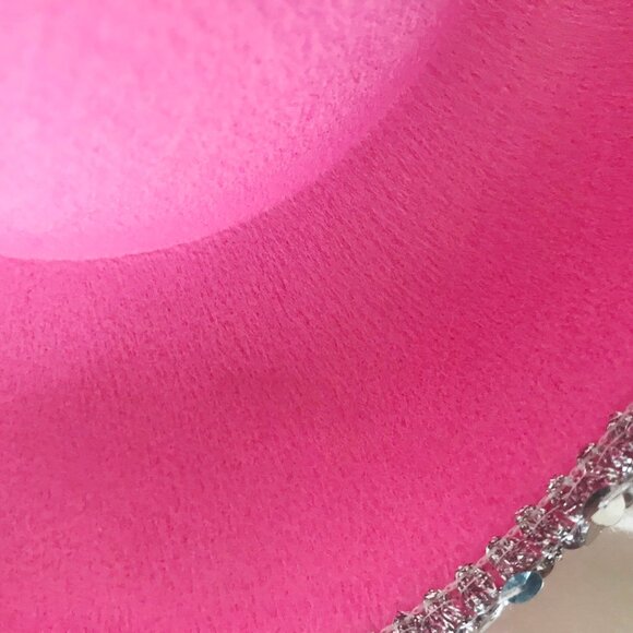 Girls Pink Princess Light up Cowboy Hat - Picture 7 of 11